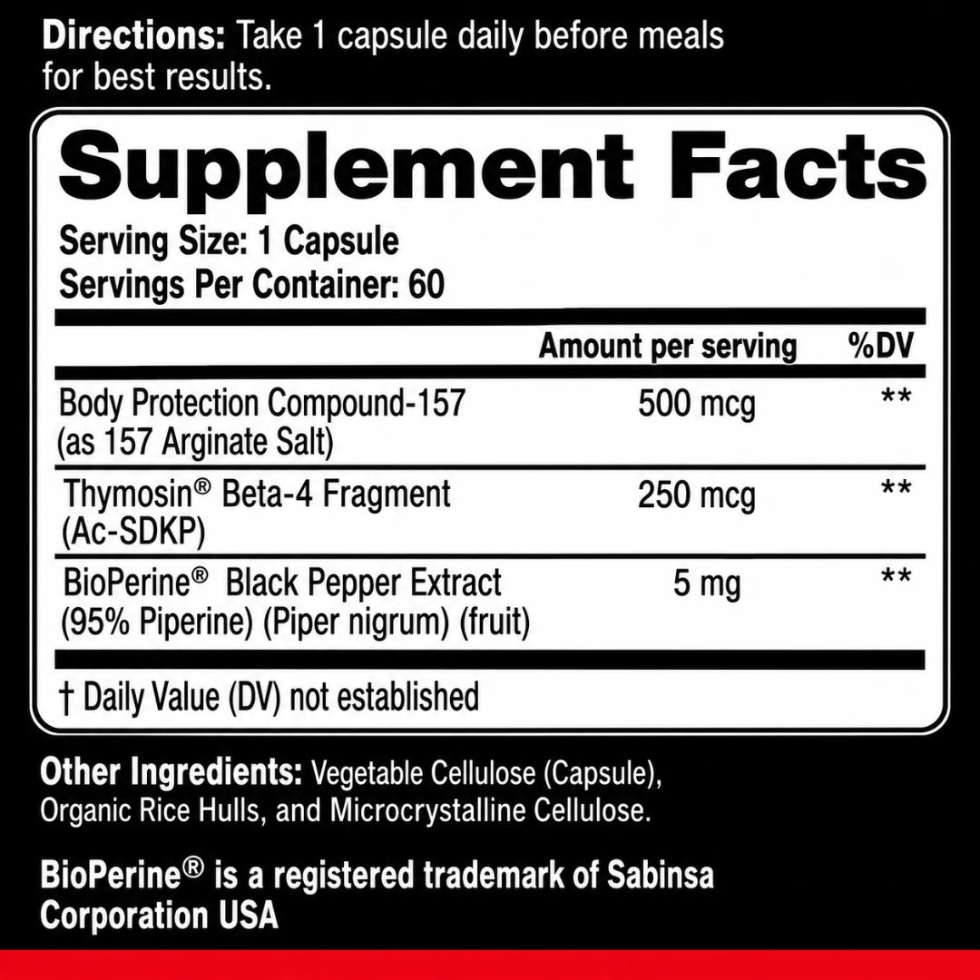 TB4 Frag - 500mcg - Wolverine Formula